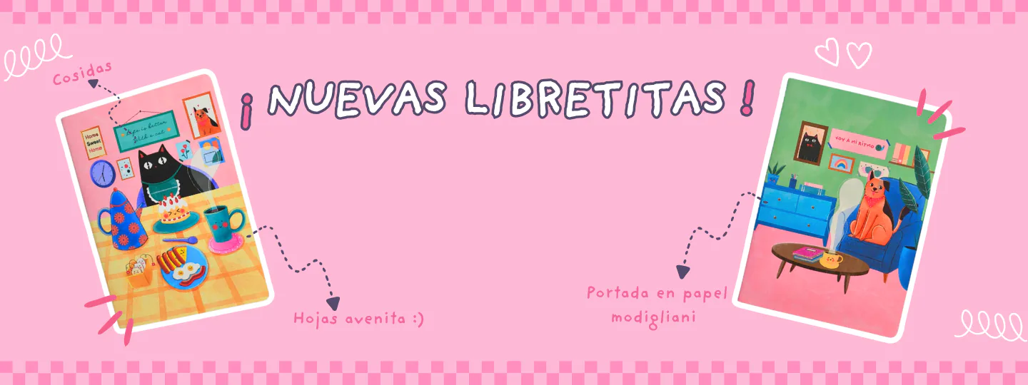 ¡Nuevas libretitas! Cosidas, hojas color avena y portada en papel modigliani